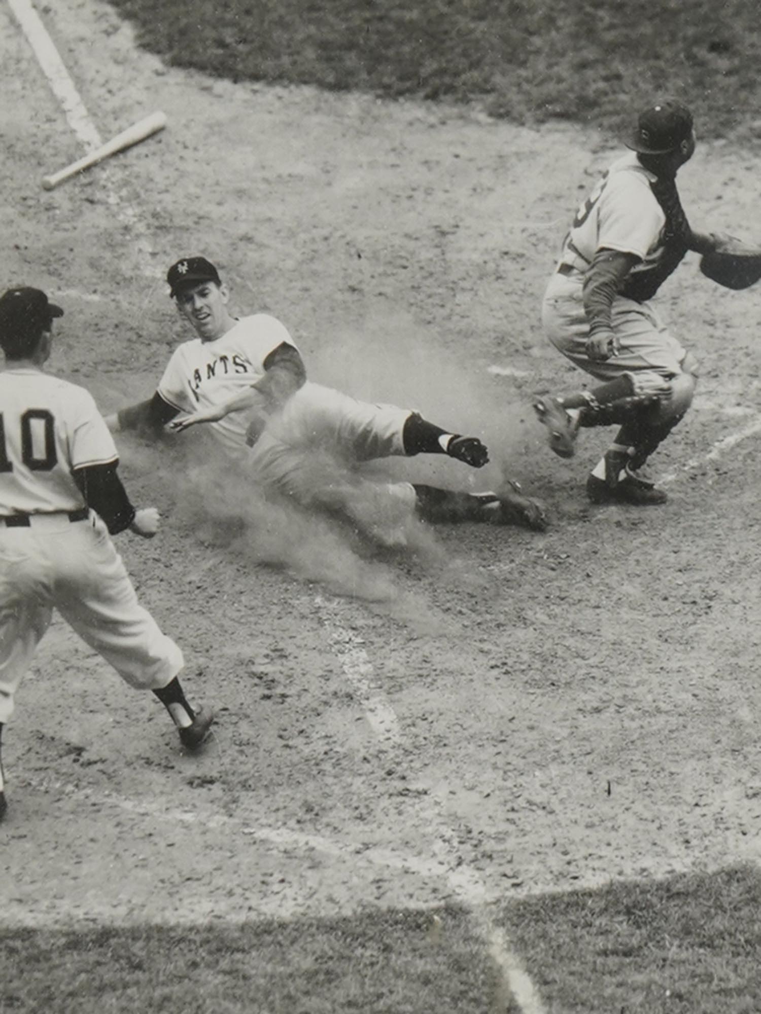 GROUP OF THREE ORIGINAL BASEBALL PRINT AND PHOTOS PIC-6